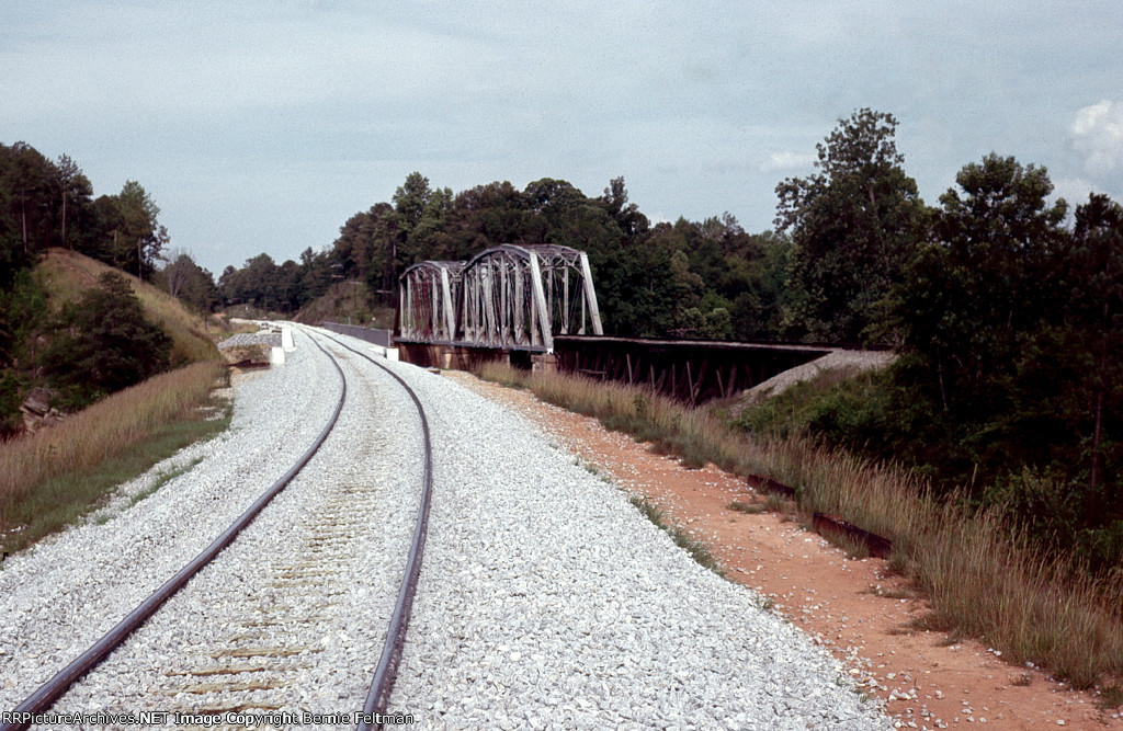 The new, opendeck Tallapoosa River bridge has been placed into service